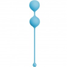 Вагинальные шарики «Empress Waterfall Breeze» из серии Love Story от Lola Toys, цвет голубой, 3008-03Lola, из материала Силикон, длина 18 см.
