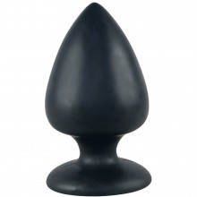 Большая силиконовая анальная втулка «Extra XL» из серии Black Velvets от You 2 Toys, цвет черный, 0506702, бренд Orion, коллекция You2Toys, длина 12 см.
