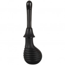 Анальный душ-стимулятор «Smart Wash Torque» с насадкой от компании Gopaldas, цвет черный, 16-54BLK-BX, из материала ПВХ, длина 27 см.