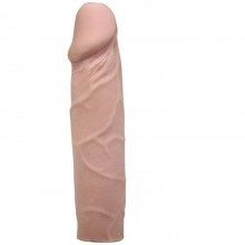 Гнущийся фаллоимитатор из ультраскин «Life» от компании Eroticon, цвет телесный, 30011, длина 16.5 см.
