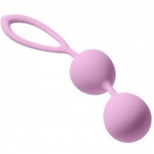 Женские шарики со смещенным центром тяжести «Diaries of a Geisha Sweet Kiss» из серии Love Story от компании Lola Toys, цвет розовый, 3005-01Lola, бренд Lola Games, из материала Силикон, длина 16.5 см.