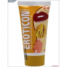 Гель-смазка с ароматом дыни от компании Eroticon, объем 50 мл, 34009, цвет Прозрачный, 50 мл.
