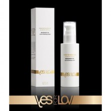 Массажное масло «Titillating Massage Oil» для интимных игр от компании YESforLOV, объем 100 мл, YFL01B25, цвет Прозрачный, 100 мл.