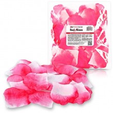 Искусственные лепестки роз «Bed of Roses» для антуража, цвет розовый, Erotic Fantasy EF-T003, бренд EroticFantasy, из материала ПВХ