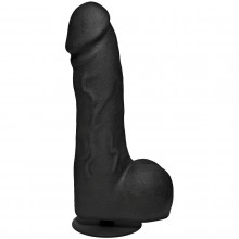 Фаллоимитатор-гигант с присоской-плагом Kink «The Really Big Dick», цвет черный, Doc Johnson 2406-04 BX DJ, длина 30.5 см.