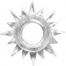 Мужское эрекционное кольцо «Cristal», цвет прозрачный, Lola Rings 0112-12Lola, из материала TPR, длина 4.5 см.