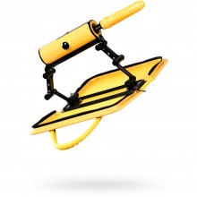 Секс-машина с подвижным поршнем «FuckBag», цвет желтый, MotorLovers, 456601, бренд ToyFa, из материала Пластик АБС, длина 17.5 см.