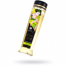 Натуральное возбуждающее массажное масло «Asian Fusion», объем 240 мл, Shunga 1018, цвет Желтый, 240 мл.
