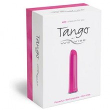 Cтильный мини-вибратор для женщин «Tango», цвет розовый, We-Vibe WVT, из материала Пластик АБС, длина 9 см.