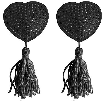     Ouch Tassels Heart Black,  OS, Shots Media SH-OU029BLK,   ,  Ouch!, One Size ( 42-48)