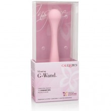 Женский вибростимулятор точки G - «Inspire Vibrating G-wand», цвет розовый, California Exotic Novelties SE-4812-05-3, длина 18.5 см.