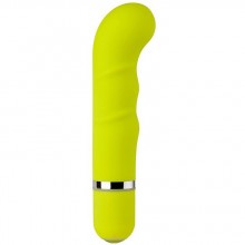 Женский мини-вибратор для точки G - «Neon Passion Vibe», цвет зеленый, Dream Toys 20557, из материала Пластик АБС, длина 11.4 см.
