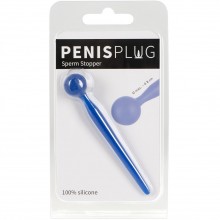 Мужской уретральный стимулятор «Penis Plug», цвет синий, Orion 0518433, из материала Силикон, длина 9.6 см.