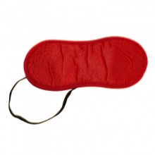 Маска на глаза с удобной резинкой «Bondage Love Mask», цвет красный, размер OS, Lola Toys INS1030-02Lola, из материала Спандекс, One Size (Р 42-48)