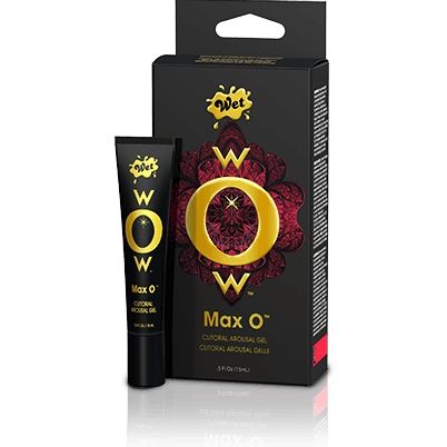 Клиторальный возбуждающий гель для женщин «wOw Max», объем 15 мл, Wet INS45600wet, бренд Wet Lubricant, из материала Водная основа, 15 мл.