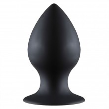 Толстая анальная пробка «Thick Anal Plug Large», длина 11.5 см, Lola Toys 4209-01Lola, бренд Lola Games, цвет Черный, длина 11.5 см.