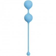 Силиконовые вагинальные шарики Love Story «Cleopatra Waterfall Breeze», цвет голубой, Lola Toys INS3007-03Lola, бренд Lola Games, длина 16 см.