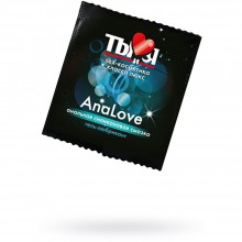 Анальная силиконовая смазка в одноразовой упаковке «Analove», объем 4 мл, Биоритм KAZ130124, из материала Силиконовая основа, цвет Прозрачный, 4 мл.