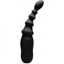 Массажер простаты с вибрацией «Menzstuff P-Spot Reach Vibe», цвет черный, Dream Toys 21071, длина 15 см.