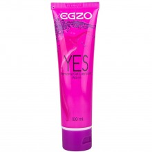 Согревающий лубрикант на водной основе «Yes» от компании Egzo, объем 100 мл, 04952, бренд EGZO , из материала Водная основа, 100 мл.