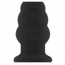 Анальная пробка «4 Inch SONO №50 Black», цвет черный, SONO SON050BLK, из материала TPE, длина 8.6 см.