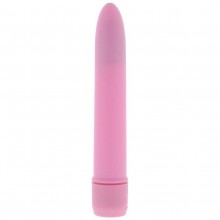Классический розовый вибратор «Ceramitex Power Smoothies Pink», Tonga 310004, из материала Пластик АБС, длина 15.2 см.
