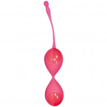 Классические женские вагинальные шарики, цвет розовый, You 2 Toys Smile 5038350000, бренд Orion, длина 9 см.