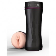 Ручной мастурбатор премиум класса с электростимуляцией «Opus E - Vaginal Version», цвет телесный, Mystim 46351, бренд Mystim GmbH, из материала TPR, длина 21.5 см.
