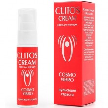 Возбуждающий крем «Clitos Cream» для женщин, объем 25 грамм, Биоритм LB-23149, из материала Водная основа, 25 мл.