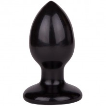 Черная анальная пробка Lovetoy MAGNUM 7, диаметр 4.5, 420700ru, бренд LoveToy А-Полимер, цвет Черный, длина 10.5 см.