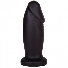 Анальный фаллоимитатор, цвет черный, Биоклон 428300, бренд LoveToy А-Полимер, длина 13.7 см.