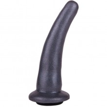 Сменная насадка к поясу для анального контакта «Smooth», черная, длина 12.5 см, диаметр 2.5 см,, бренд Биоклон, цвет Черный, длина 12.5 см.