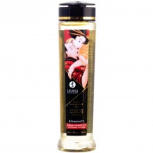 Натуральное массажное масло «Romance» с ароматом «Шампанское и клубника», 240 мл, Shunga 1208 SG, из материала Масляная основа, 240 мл.