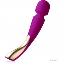 Вибромассажер для всего тела «Smart Wand 2 Large», цвет фиолетовый, Lelo LEL7789, из материала Силикон, длина 30.4 см.