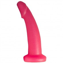 Розовый плаг-массажер для простаты, длина 13.5 см, диаметр 3.5 см, Биоклон 437500, бренд LoveToy А-Полимер, из материала ПВХ, длина 13.5 см.