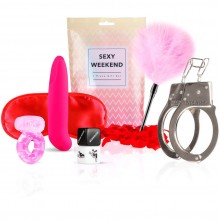 Набор секс-игрушек «Sexy Weekend» из 7 предметов, LoveBoxxx LBX003, цвет Мульти