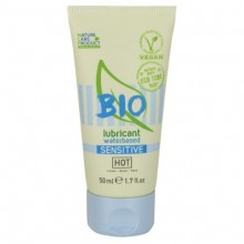 Интимный гель-смазка для чувствительной кожи «BIO Sensitive» на водной основе, 50 мл, Hot 05904, бренд Hot Products, из материала Водная основа, 50 мл.