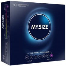 Презервативы «MY.SIZE», размер 69, 36 шт, R&s gmbh, бренд R&S Consumer Goods GmbH, цвет Прозрачный, длина 22.3 см.