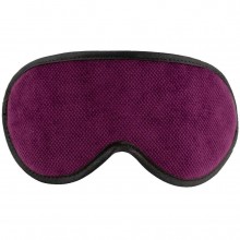 Фиолетовая маска на глаза «My Rules», БДСМ арсенал 6906-3ars, из материала Ткань, цвет Фиолетовый, длина 20 см.