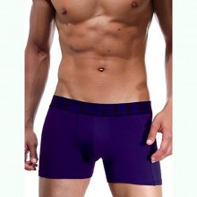 Фиолетовые мужские боксеры на широкой резинке, Doreanse DOR1777-PUR-XL, из материала Хлопок, XL