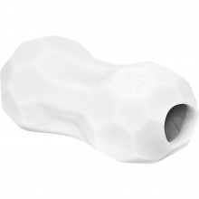 Нереалистичный мастурбатор Lola Games «Marshmallow Dreamy», цвет белый, 7373-01lola, из материала TPE, длина 8 см.