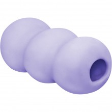 Мастурбатор с ярким рельефом «Marshmallow Sweety», цвет фиолетовый, Lola Games 7372-03lola, из материала TPE, длина 8 см.