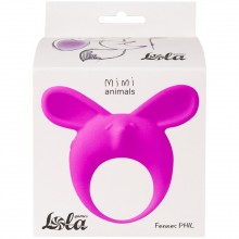 Эрекционное кольцо-фенек «Mimi Animals Fennec Phil», фиолетовое, Lola Games 7000-14lola, из материала Силикон, цвет Фиолетовый, длина 7.9 см.