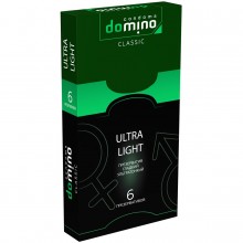 Ультратонкие презервативы «DOMINO CLASSIC Ultra Light», 6 шт., 723961, длина 18 см.