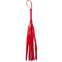 Красная многохвостая плеть «Party Hard Temptation», длина 45 см, Lola Games 1114-02lola, из материала ПВХ, цвет Красный, длина 45 см.