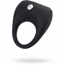 Черное силиконовое виброкольцо «Cosm» для мужчин, общая длина 5.3 см, Erotist 548006, цвет Черный, длина 5.3 см.