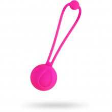 Розовый вагинальный шарик «Blush» розового цвета, диаметр 3.1 см, 65 гр, TOYFA 564006, из материала Силикон, коллекция Leroina, длина 10.5 см.