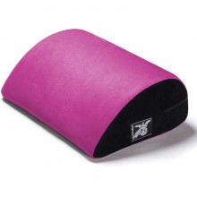 Малая подушка для любви «Jaz Motion» с чехлом из замши цвета фуксия, Liberator 16038470, из материала Замша, цвет Фиолетовый, длина 48.5 см.