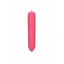 Розовая вибропуля «1 Speed Bullet», длина 9.3 см, Shots BGT005PNK, бренд Shots Media, из материала Пластик АБС, длина 9.3 см.