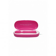 Универсальный массажер «Wand Pearl» розового цвета, Shots DIS001PNK, бренд Shots Media, длина 19.2 см.
